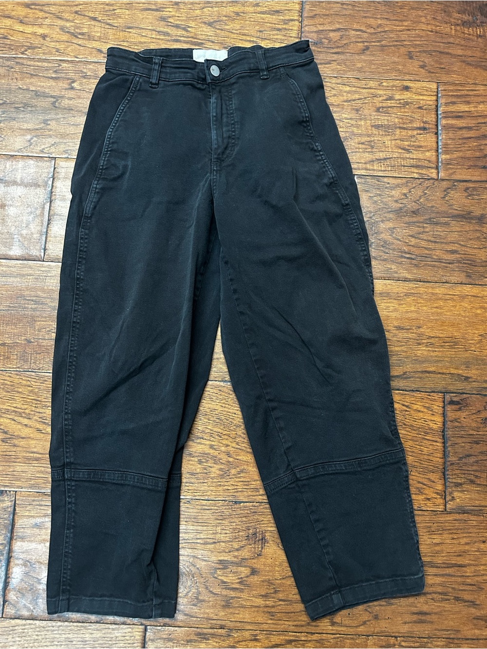Everlane cotton barrel utility leg jeans gorpcore grunge granola indie 90s